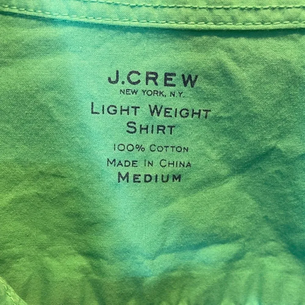 J Crew Men’s Light Weight Shirt